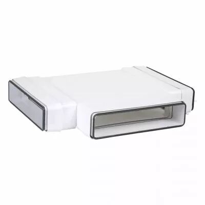 atlantic - tehr 55x220x110 j - te horizontal rectangulaire section 55x220 et 55x110 a joint (460068)