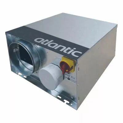 atlantic - critair ec 300 pci - caisson d'extraction basse consommation isole petit local (512198)