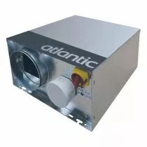 atlantic - critair ec 500 pci - caisson d'extraction basse consommation isole petit local (512199)