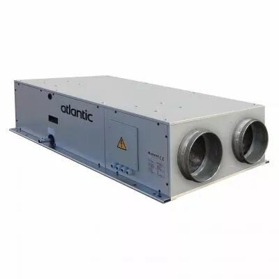 atlantic - duoflex-h 800 dep - centrale double flux cc horizontal 800m3/h+dep (514393)
