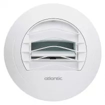 atlantic - be 120 j - bouche d'extraction autoreglable avec manchette 120 m3/h diametre 125 (520238)