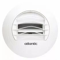 atlantic - bn 15/30 - bouche d'extraction autor&eacute;glable wc manuelle sans manchette diam 125 (521010)