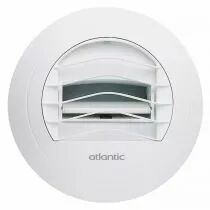 atlantic - bn 90 - bouche d'extraction autoreglable sans manchette 90 m3/h (521005)