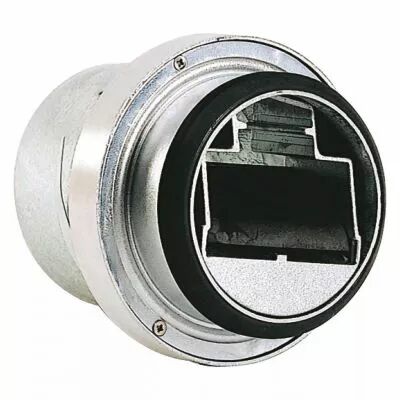 atlantic - gbg 45/105 d125 - bouche d'extraction thermor�glable pour raccord chaudi�re gaz (523280)