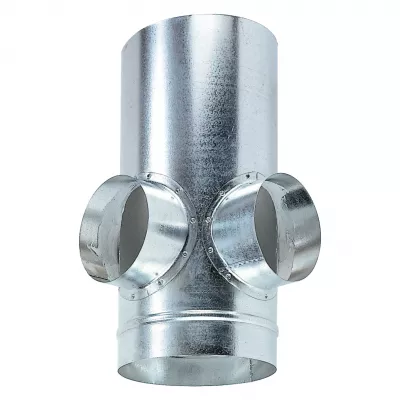 atlantic - collecteur d'�tage 2 piq. � 90� - cet - diam�tre 160 / 125 mm (523545)