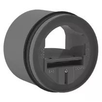 atlantic - mar 125/60 pr - regulateur de debit basse pression reglable 60 m3/h diametre 125 (524629)