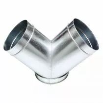 atlantic - cu 160/2x125 - culotte de raccordement diam&egrave;tres 160 / 2 x 125 (524649)