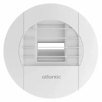 atlantic - bhbw 5/40-30m 125l - bouche d'extraction hygror�glable sdb/wc manuelle 125 (526386)