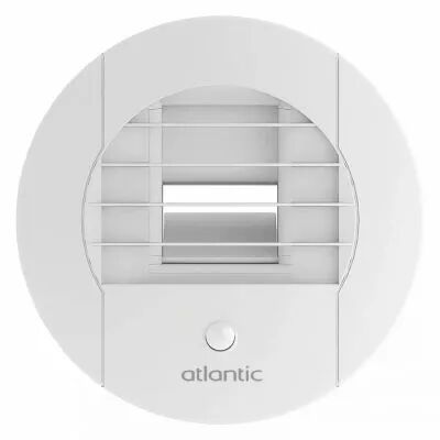atlantic - baw 5-30pp 125l - bouche d'extraction autor�glable wc � piles diam�tre 125 (526393)