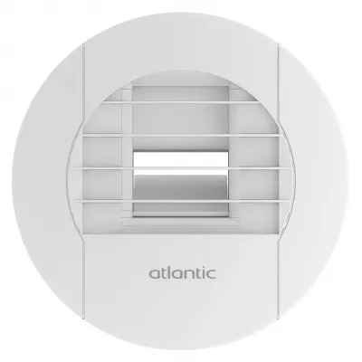 atlantic - bhc 15/45-135m o - bouche d'extraction hygror�glable cuisine manuelle sans f�t (526410)