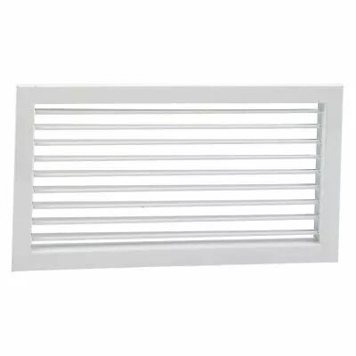 atlantic - gsa 500x200 - grille alu simple deflexion 500x200 (528067)