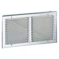 atlantic - gae10 600x300 - grille ext&eacute;rieure alu pas 10mm600x300 (528416)