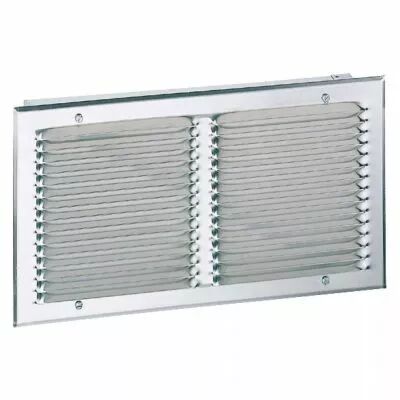 atlantic - gae10 200x100 - grille ext�rieure alu pas 10mm200x100 (528410)