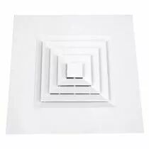 atlantic - dab-fp 375x375 - diffuseur alu car. pour fx plaf 375x375 (528764)