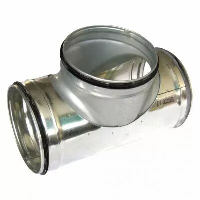 atlantic - t� � 90� - te - diam�tre 400 mm - piquage 400 mm - avec joint (529025)