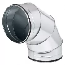 atlantic - coude &agrave; 45&deg; - c 45 - diam&egrave;tre 560 mm - acier galvanis&eacute; - avec joint (529125)