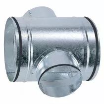 atlantic - croix &eacute;querre &agrave; 90&deg; - cx - diam&egrave;tre 160 mm / piquage 125 mm - avec joint (529301)