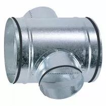 atlantic - croix &eacute;querre &agrave; 90&deg; - cx - diam&egrave;tre 160 mm / piquage 125 mm - avec joint (529301)