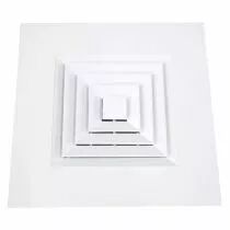 atlantic - dc4d fp 375x375 - diffuseur carr&eacute; 4d 375x375 &agrave; noyau d&eacute;montable - plaf.modulaire (529372)