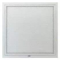 atlantic - grtp-f pour f 600/600 - grille reprise t&ocirc;le perfor&eacute;e 600x600 filtre s/plenum (529341)