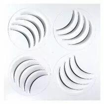 atlantic - play-klin 600 d200 - diffuseur multi directions 600x600+plenum d200 sup&eacute;rieur (529449)