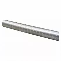 atlantic - conduit flexible sp&eacute;cial gaz - sgc - aluminium - diam&egrave;tre 125 mm - long. 3 m (533301)