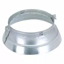 atlantic - bavette d'&eacute;tanch&eacute;it&eacute; - bvt - pour conduit diam&egrave;tre 160 mm - acier galvanis&eacute; (533481)