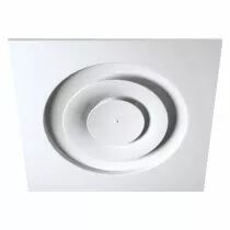 atlantic - dac-fp 675/160 - diffuseur regl.alu d160 pour fx plaf.67 (536493)