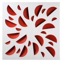 atlantic - next-klin 675 rouge - diffuseur souf. 675x675 buses abs ro (537289)