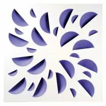 atlantic - next-klin 675 bleu - diffuseur souf. 675x675 buses abs bl (537287)