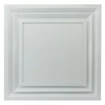 atlantic - deko 675 1f - diffuseur souf.deco 675x675 1f (537214)