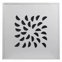 atlantic - mid next-klin 600ln-diffuseur 600x600 buses noires petit volume pl&eacute;num lat&eacute;ral (541843)