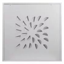 atlantic - mid next-klin 675 w-diffuseur 675x675 buses blanc. petit volume pl&eacute;num sup&eacute;rieur (541851)