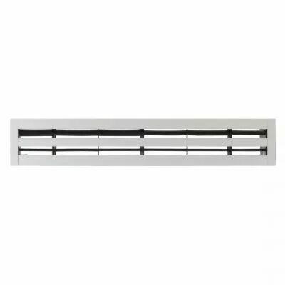 atlantic - diffuseur lin�aire � fentes 3x1158 blanc - d�flecteurs sectoris�s (541968)