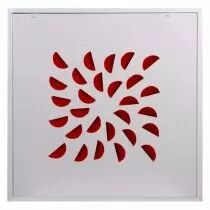 atlantic - mid next-klin 675 r-diffuseur 675x675 buses rouges petit volume pl&eacute;num sup&eacute;rieur (541869)