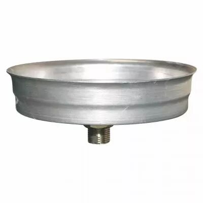 atlantic - bouchon m�le / femelle - bmf al/p - diam�tre 125 mm - aluminium - avec purge (547039)