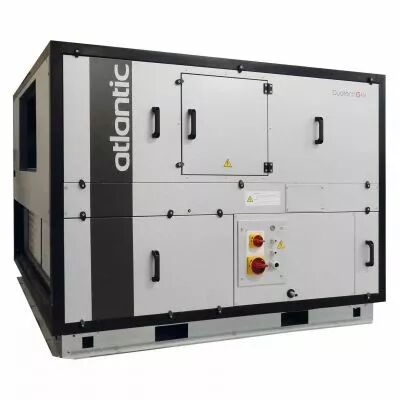 atlantic - duotech 3700 c4 d - centrale df c4 hr �changeur cc servitude droite 3700m3/h (549894)