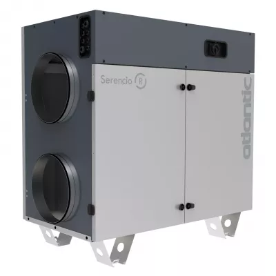 atlantic - serencio r 700 d - centrale df hr �changeur roue servitude droite 700 m3/h (550445)