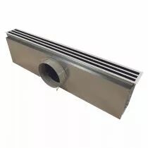 atlantic - diffuseur 4 fentes + pl&eacute;num isol&eacute; mont&eacute;s - l.1165 (652947)