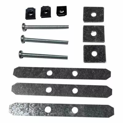 atlantic - kit de vis de remplacement pour montage grille lsa 2 fentes sur pl�num >1600mm (652959)