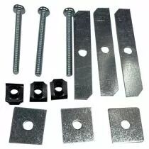 atlantic - kit de vis de remplacement pour montage grille lsa 1 fente sur pl&eacute;num >1600mm (652957)