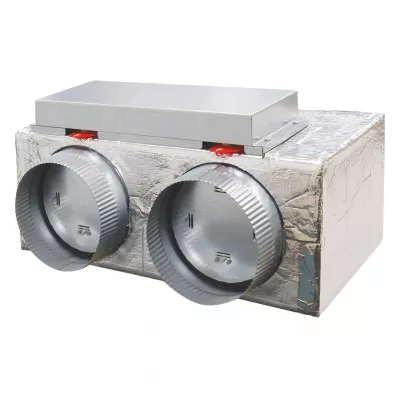 atlantic - kit 1 zone - zone plus 160/200 - 2 registres motoris�s + 3 r�ductions + c�ble (875052)