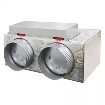 atlantic - kit 1 zone - zone plus 160/200 - 2 registres motoris&eacute;s + 3 r&eacute;ductions + c&acirc;ble (875052)