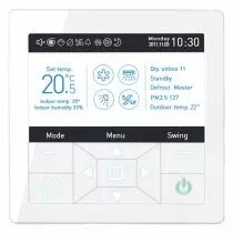 atlantic - t&eacute;l&eacute;commande filaire atlantic pour unit&eacute;s int&eacute;rieures pac air/air (875154)