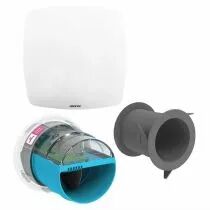 atlantic - kit e-twist&go pour hygrogenius avec 1 piquage 80 salle d'eau + 1 bouche line (526291)