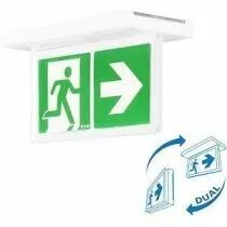 BAES &eacute;vacuation SATI - 45lm/1h - IP43 IK07 - Pose mur/plafond - Visibilit&eacute;+ (LUM16125)