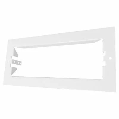 Cadre d'encastrement blanc bo�tier ZETA (LUM10538)