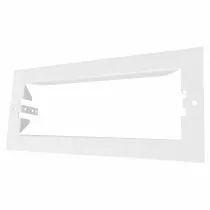Cadre d'encastrement blanc bo&icirc;tier ZETA (LUM10538)