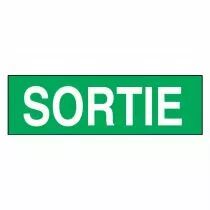 Pictogramme boitier AA avec inscription  Sortie  (LUM10407)