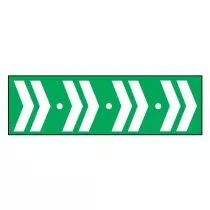 Pictogramme boitier AA avec symbole chevron (LUM10405)